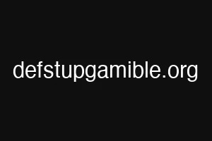 defstupgamible.org